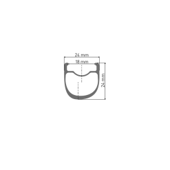 Dt-swiss Roue Arrière DT SWISS PRC 1100 DICUT Mon Chasseral 700C 24mm -Magasin De Roues DRW PRC24db asym RW WEB SHO 001 7a77f445 8658 4d11 b2e0 3c9111b604e6