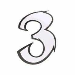 Autocollant Sticker Numéro Chiffre 0 1 2 3 4 5 6 7 8 9 Blanc Noir Jaune Hauteur 9cm -Magasin De Roues autocollant sticker numero chiffre 0 1 2 3 4 5 6 7 8 9 blanc noir jaune hauteur 9cm 7