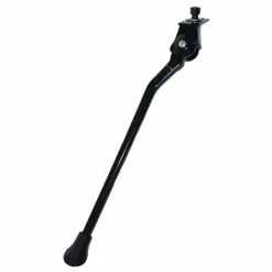 Béquille Latérale Aluminium Noir Vélo 12 à 29 Pouces à Recouper Fixation Centrale Vtt Vtc Ville