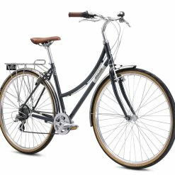 Vélo De Ville Breezer Downtown EX ST 2022 Black -Magasin De Roues breezer downtown ex st velo ville baroudeur cycles lyon 2