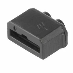 Plastique CONNECTEUR POUR MOYEU DYNAMO COSSE AVEC INDICATEUR POLARITE TYPE SHIMANO ELECTRIQUE