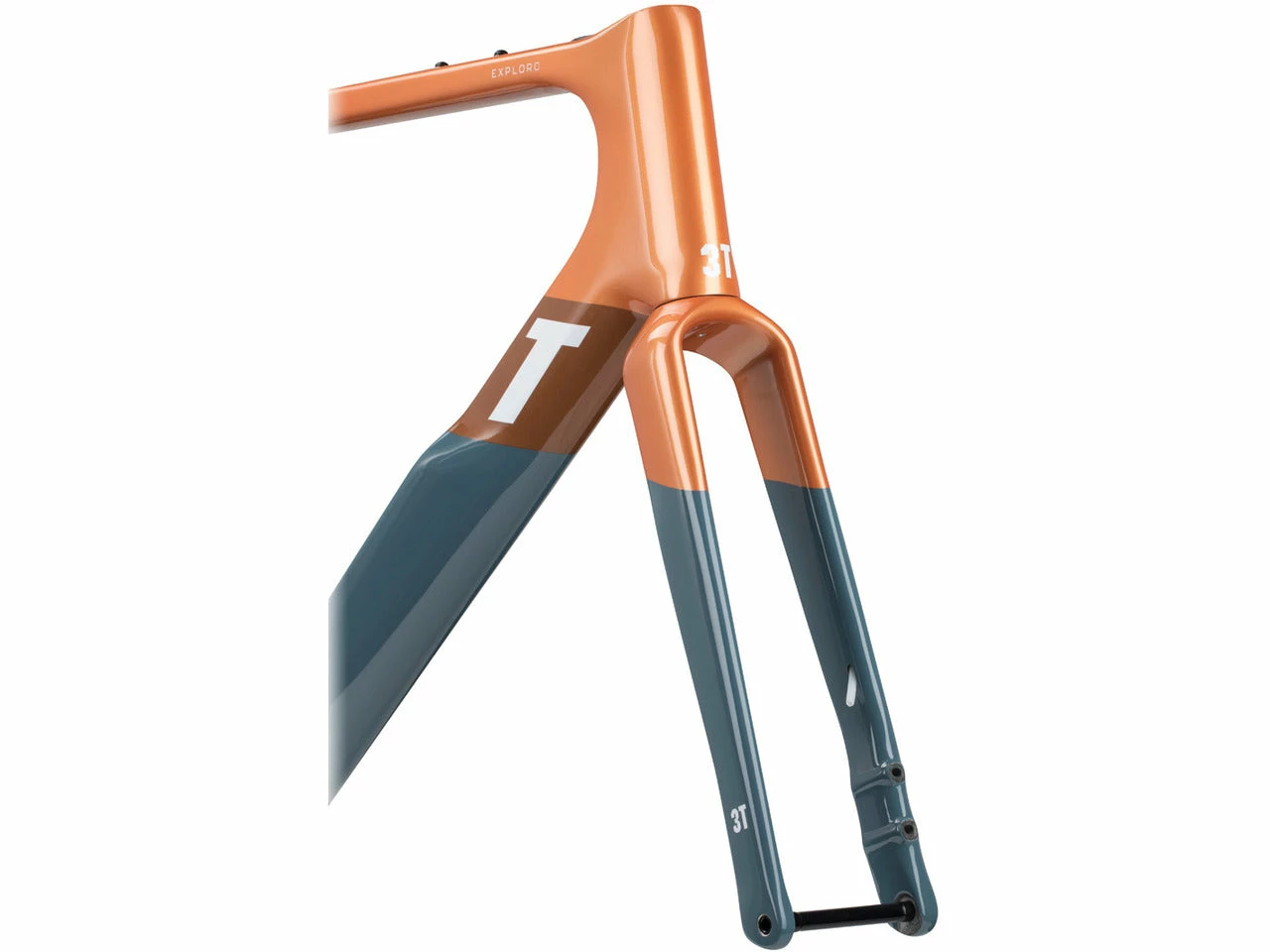 Kit Cadre Gravel 3T Exploro Max Orange / Grey 5 Kit Cadre Gravel 3T Exploro Max Orange / Grey – Image 5