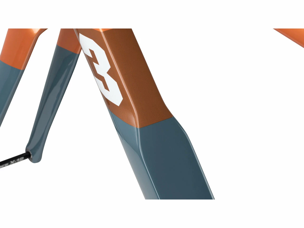 Kit Cadre Gravel 3T Exploro Max Orange / Grey 6 Kit Cadre Gravel 3T Exploro Max Orange / Grey – Image 6