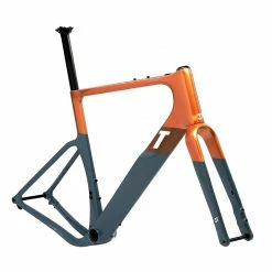Kit Cadre Gravel 3T Exploro Max Orange / Grey 18 Kit Cadre Gravel 3T Exploro Max Orange / Grey -Magasin De Roues exploro racemax frame 3T kit cadre gravel carbone baroudeur cycles lyon 1 4a8c6a22 9167 4f7d 81d9 82a7d5f7c8d2