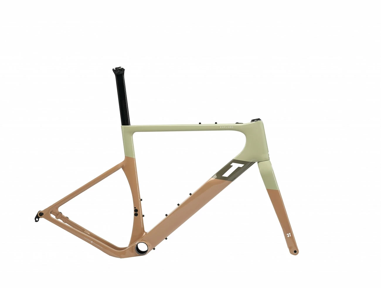 Kit Cadre Gravel 3T Exploro Max Orange / Grey 10 Kit Cadre Gravel 3T Exploro Max Orange / Grey – Image 10