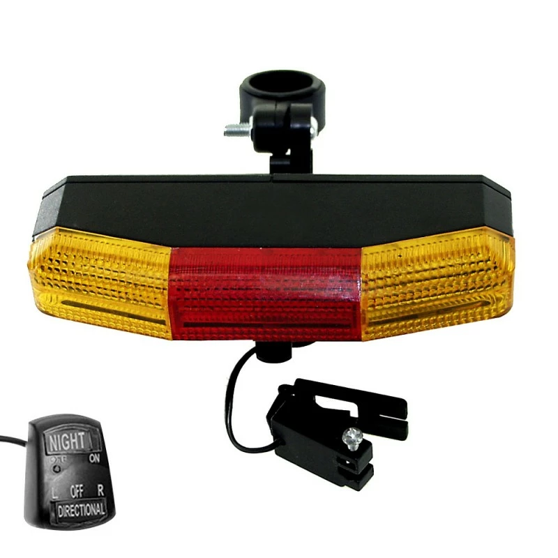 Feu Arrière Clignotant Et Stop LED Vélo Ville Route Vtt Tige De Selle 1 Feu Arrière Clignotant Et Stop LED Vélo Ville Route Vtt Tige De Selle