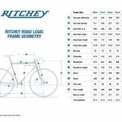 Kit Cadre Ritchey Road Logic Edition 50th Anniversaire -Magasin De Roues kit cadre acier fourche carbone ritchey edition limitee 50 anniversaire route baroudeur cycles lyon 10