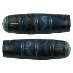 Elastomère Kit Paire De Poignées Et Couvres Leviers De Frein Vélo Vintage Gris -Magasin De Roues kit paire de poignees et couvres leviers de frein velo vintage gris 2