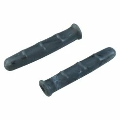 Elastomère Kit Paire De Poignées Et Couvres Leviers De Frein Vélo Vintage Gris -Magasin De Roues kit paire de poignees et couvres leviers de frein velo vintage gris 3
