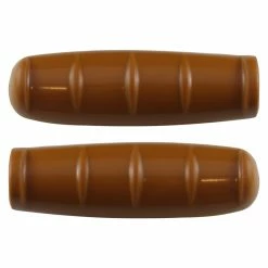 Elastomère Kit Paire De Poignées Et Couvres Leviers De Frein Vélo Vintage Marron -Magasin De Roues kit paire de poignees et couvres leviers de frein velo vintage marron 2