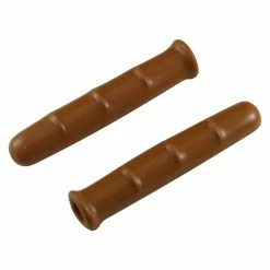 Elastomère Kit Paire De Poignées Et Couvres Leviers De Frein Vélo Vintage Marron -Magasin De Roues kit paire de poignees et couvres leviers de frein velo vintage marron 3