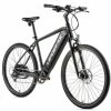 Vélo électrique LEADER FOX BARNET 540 Wh 100 Kms 2021 Noir/vert Mat