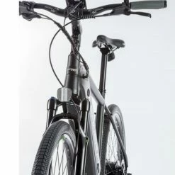 Vélo électrique LEADER FOX BARNET 540 Wh 100 Kms 2021 Noir/jaune Mat -Magasin De Roues leader fox barnet 3