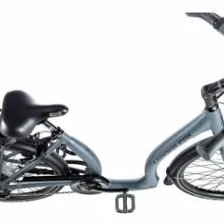 Vélo électrique LEADER FOX HOLAND 576 Wh 100 Kms Gris Mat -Magasin De Roues leader fox holand gris 2