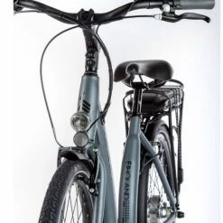 Vélo électrique LEADER FOX HOLAND 576 Wh 100 Kms Gris Mat -Magasin De Roues leader fox holand gris 3
