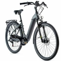 Vélo électrique LEADER FOX NARA 504 Wh 100 Kms 2021 Gris Mat