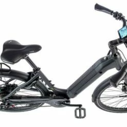 Vélo électrique LEADER FOX NARA 504 Wh 100 Kms 2021 Gris Mat -Magasin De Roues leader fox nara 4