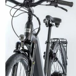 Vélo électrique LEADER FOX NARA 504 Wh 100 Kms 2021 Gris Mat -Magasin De Roues leader fox nara 5