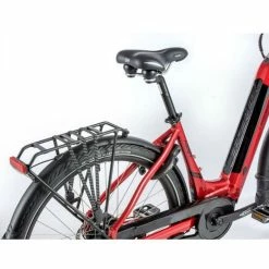 Vélo électrique LEADER FOX CITY NEBA 504 Wh 100 Kms 2021 Rouge -Magasin De Roues leader fox neba rouge 4