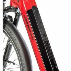 Vélo électrique LEADER FOX CITY NEBA 504 Wh 100 Kms 2021 Rouge -Magasin De Roues leader fox neba rouge 5