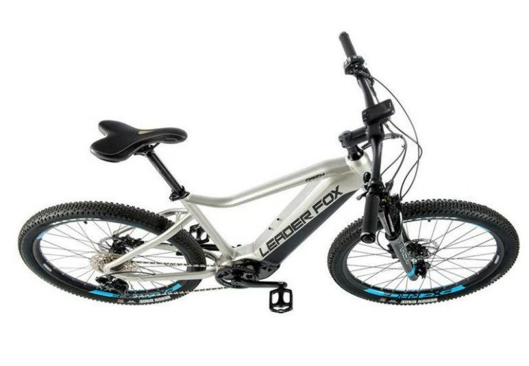 Vélo électrique LEADER FOX OREM 720 Wh 150 Kms 2022 Gris/noir/bleu 2 Vélo électrique LEADER FOX OREM 720 Wh 150 Kms 2022 Gris/noir/bleu – Image 2
