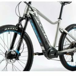 Vélo électrique LEADER FOX OREM 720 Wh 150 Kms 2022 Gris/noir -Magasin De Roues leader fox orem gris bleu 4