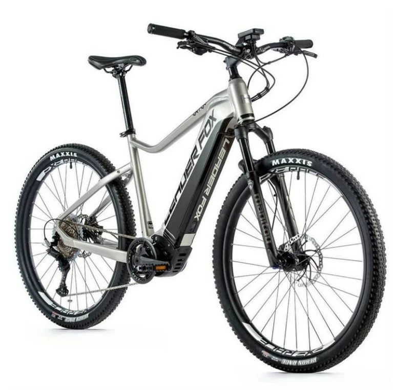 Vélo électrique LEADER FOX ORTON 720 Wh 150 Kms 2022 Argent/noir 1 Vélo électrique LEADER FOX ORTON 720 Wh 150 Kms 2022 Argent/noir