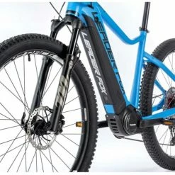 Vélo électrique LEADER FOX ORTON 720 Wh 150 Kms 2022 Bleu/noir 9 Vélo électrique LEADER FOX ORTON 720 Wh 150 Kms 2022 Bleu/noir -Magasin De Roues leader fox orton bleu 3