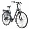 Vélo électrique LEADER FOX PARK CITY 470Wh 90 Kms Gris Mat