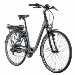 Vélo électrique LEADER FOX PARK CITY 470Wh 90 Kms Gris Mat