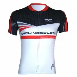 Polyester Maillot Court Homme Cyclingcolors -Magasin De Roues maillot court homme cyclingcolors 2