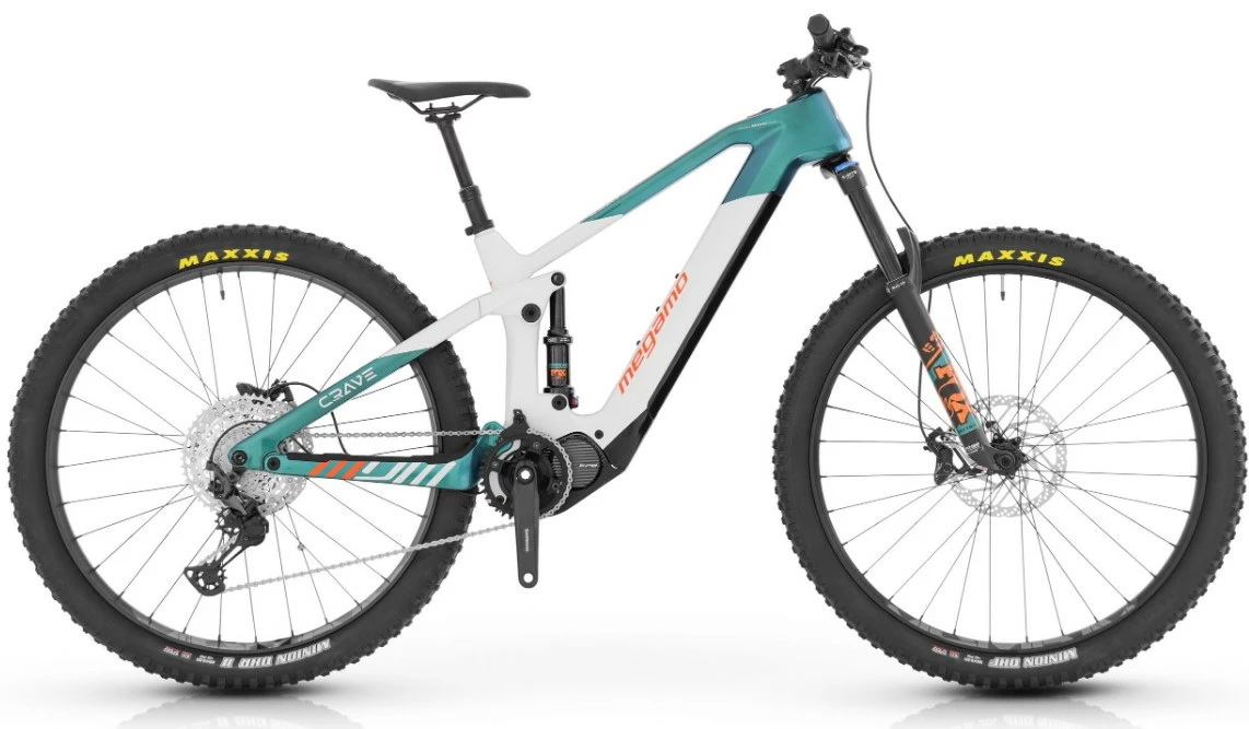 LEADER FOX VTT électrique MEGAMO CRAVE Carbone 05 29″ 630 Wh 100 Kms Pagoda White 2022 1 LEADER FOX VTT électrique MEGAMO CRAVE Carbone 05 29″ 630 Wh 100 Kms Pagoda White 2022