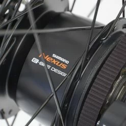 Vélo Cargo Omnium E-Mini-Max V3 WIFI à Courroie -Magasin De Roues omnium cargo e mini max v3 beltdrive courroie mono electrique vae assistance aide etat metropole lyon france baroudeur cycles 7