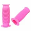 Elastomère Poignée Vélo Enfant Rose 90mm Draisienne Tricycle Trottinette