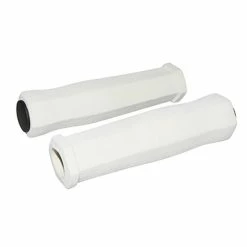 Mousse Haute Densité Poignée Vélo Mousse Blanc 125mm