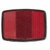 Plastique Réflecteur Arrière Rouge Rectangulaire
