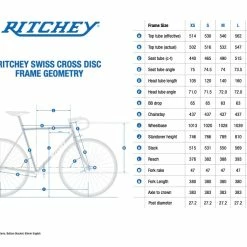 Kit Cadre Ritchey Swiss Cross Disc V2 - Noir / Logo Blanc 21 Kit Cadre Ritchey Swiss Cross Disc V2 - Noir / Logo Blanc -Magasin De Roues ritchey swiss cross disc cyclocross gravel mtb vtt kit cadre velo baroudeur cycles revendeur lyon geometrie