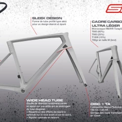 Vélo Sunn GP Factory 10 Vélo Sunn GP Factory -Magasin De Roues sunn gp factory velo route carbone aero baroudeur cycle lyon fab