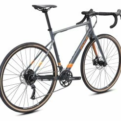 Vélo Gravel Fuji Jari 2.5 Gris Satiné -Magasin De Roues velo complet gravel bike en stock lyon randonnee endurance baroudeur cycles 3
