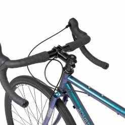 Vélo Gravel Bombtrack ARISE SG 2022 Glossy Cobalt/green -Magasin De Roues velo gravel bombtrack ARISE SG BLUE PURPLE baroudeur cycles lyon 4