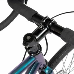 Vélo Gravel Bombtrack ARISE SG 2022 Glossy Cobalt/green -Magasin De Roues velo gravel bombtrack ARISE SG BLUE PURPLE baroudeur cycles lyon 5