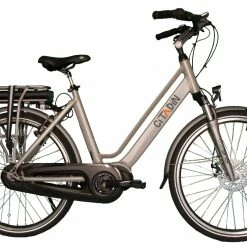 25 Kg Vélo électrique VIRAGE CITADIN 465 Wh 80 Kms 2022 Gris (Made In France)