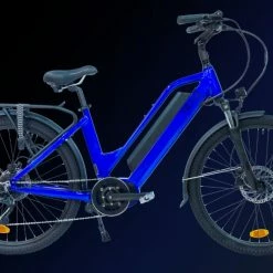 25 Kg Vélo électrique VIRAGE FLEURON 624Wh 150 Kms 2022 Bleu Marine (Made In France)