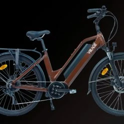 25 Kg Vélo électrique VIRAGE FLEURON 624Wh 150 Kms 2022 Chocolat (Made In France)