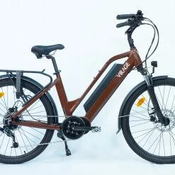 25 Kg Vélo électrique VIRAGE FLEURON 624Wh 150 Kms 2022 Chocolat (Made In France) 6 25 Kg Vélo électrique VIRAGE FLEURON 624Wh 150 Kms 2022 Chocolat (Made In France) -Magasin De Roues virage fleuron chocolat 3
