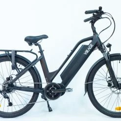 25 Kg Vélo électrique VIRAGE FLEURON 624Wh 150 Kms 2022 Noir (Made In France) -Magasin De Roues virage fleuron noir 2