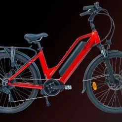 25 Kg Vélo électrique VIRAGE FLEURON 624Wh 150 Kms 2022 Rouge (Made In France)